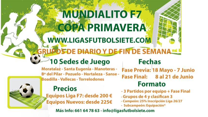Mundialito F7 - Copa Primavera 2026